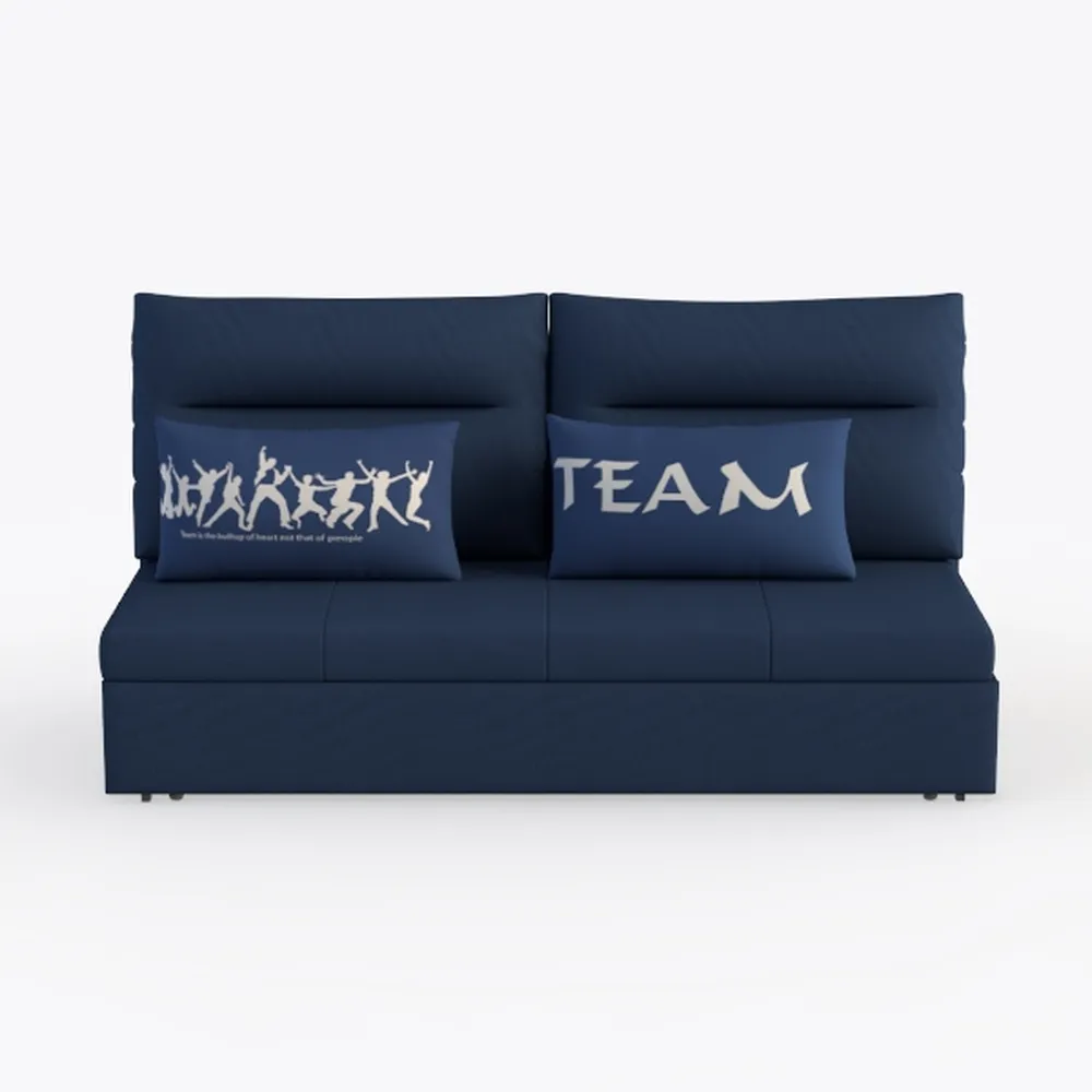 54.5" Chenille Sleeper Loveseat Sofa Bed, 3-Positi