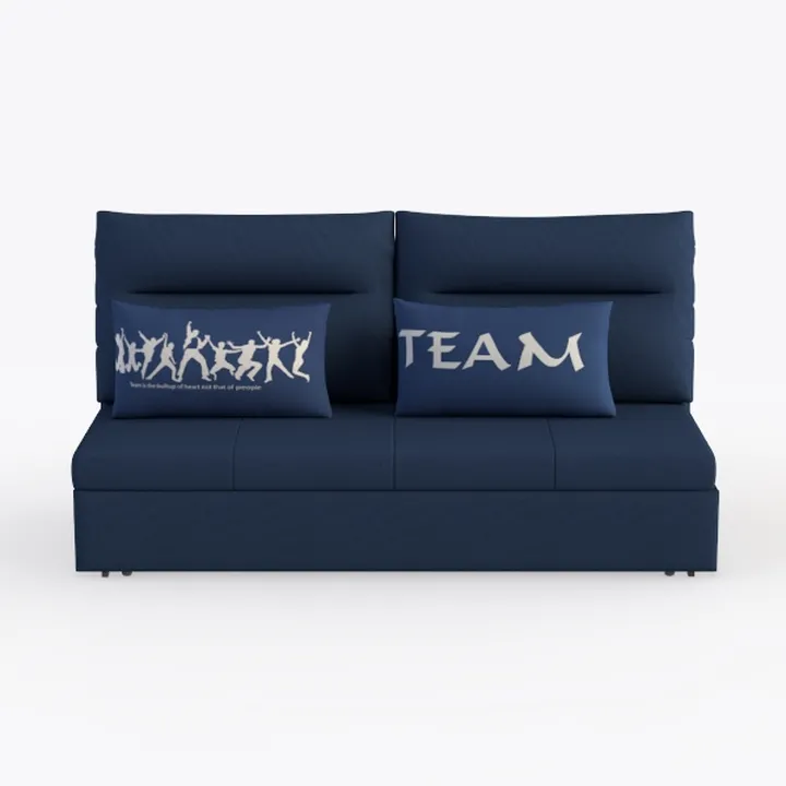54.5" Chenille Sleeper Loveseat Sofa Bed, 3-Positi