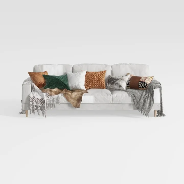 Manhattan Comfort Verandah 112” Chenille Sofa with