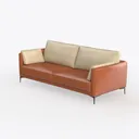 AJABEST 70" Loveseat Sofa Couch,2 Seater Couches f Left 45 Degree View