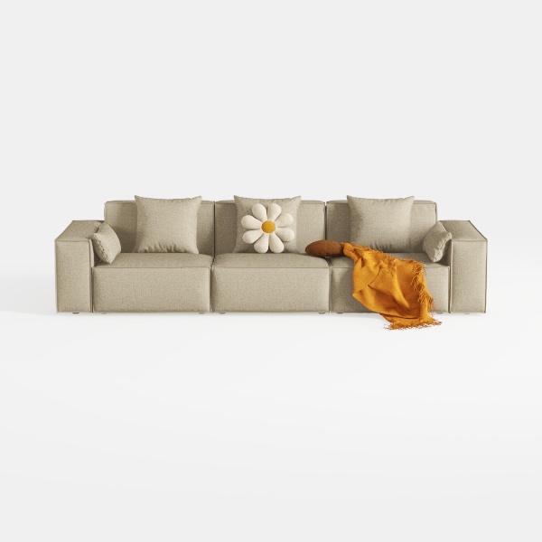 108”Modular Sectional Sofa,Sectional Modern Sleepe