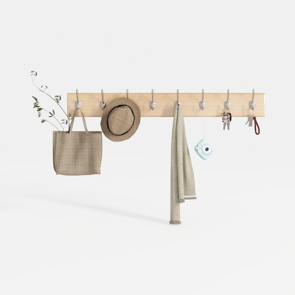 clothes hanging board-Entry Elegance