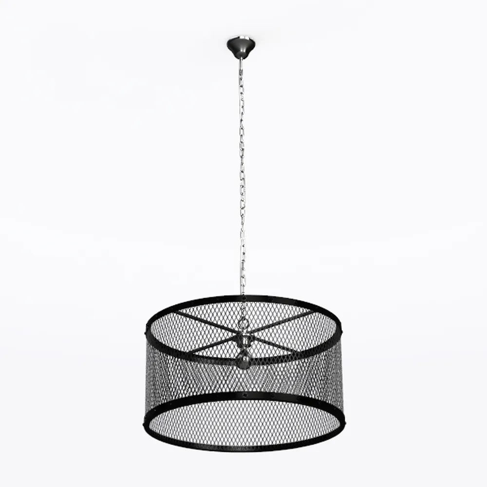 Black Crystal Ceiling Light Fixture,Modern Semi