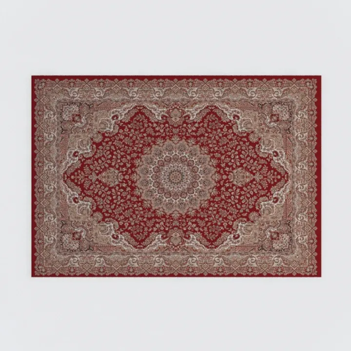 Home Dynamix Premium Sakarya Traditional Medallion Border Area Rug