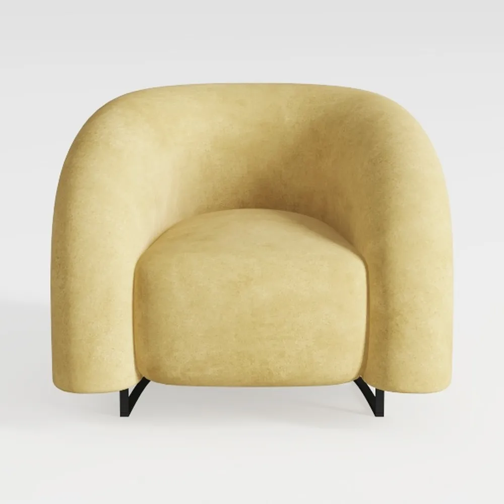 Yaheetech Accent Chairs for Living Room, Furry