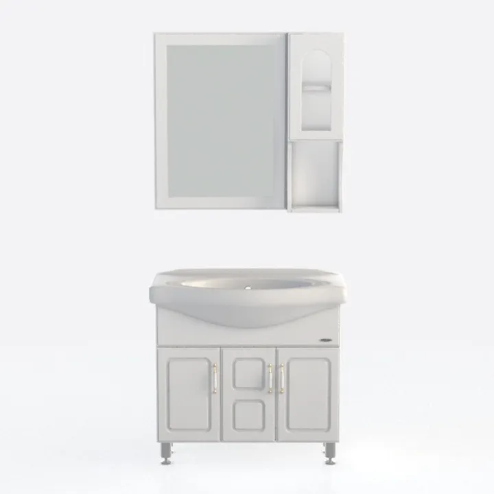 Bathroom Storage Cabinet, Corner Floor Cabinet