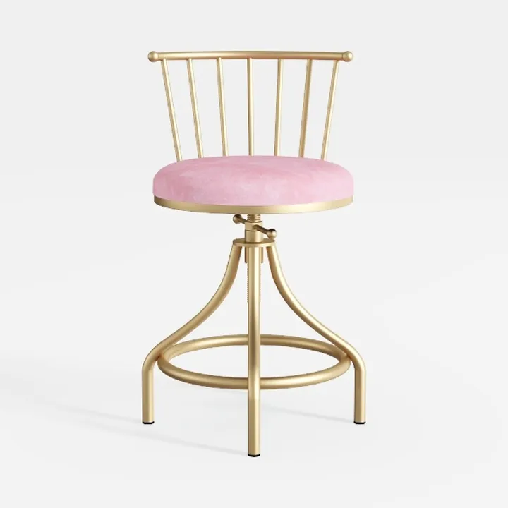 Makeup Vanity Chair,Chair with Backrest,Small