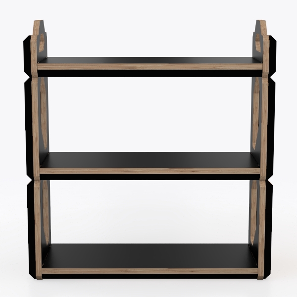 Book Shelf, 3 Tier Bookshelf 31.49&quot; Width, Book