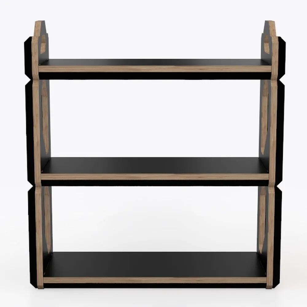 Book Shelf, 3 Tier Bookshelf 31.49" Width, Book