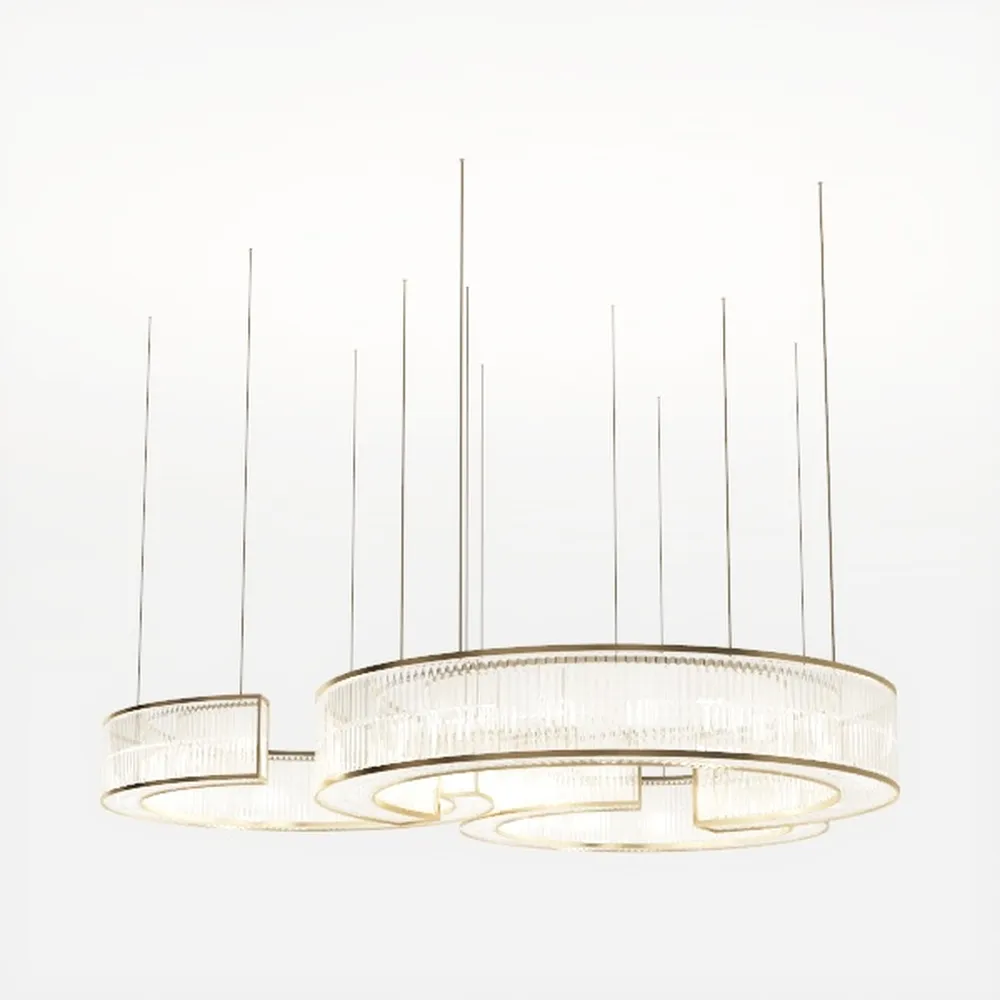 Linen Drum Pendant Light, 18” Double Drum Dining