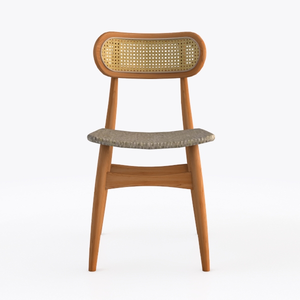 SAFAVIEH Home Collection Sijo Natural Teak Wood/Na