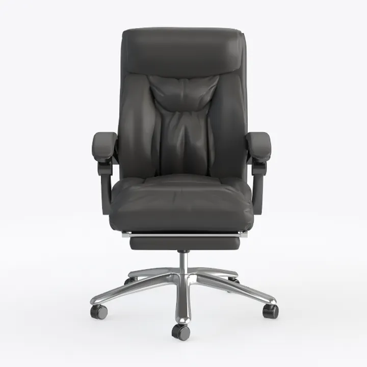 Modern Leather High Back Office Executive Chair 3D Model