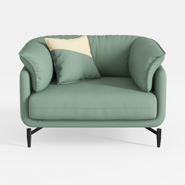 Miscoos Chenille Oversized Accent Chair - 39”W Big