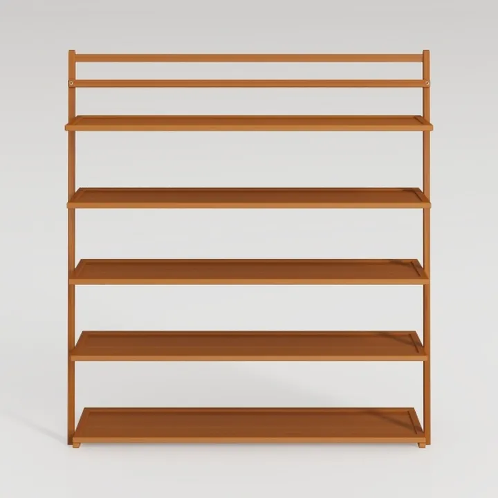 latifolia Shoe Rack, 5-Tier Bamboo Shoe Rack