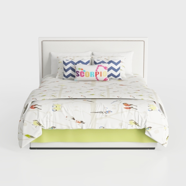 VECELO Twin Size Platform Bed Frame with Height 