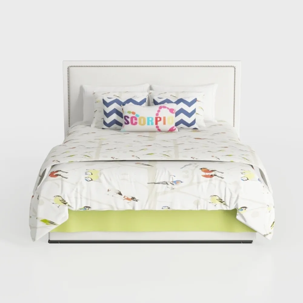 VECELO Twin Size Platform Bed Frame with Height 