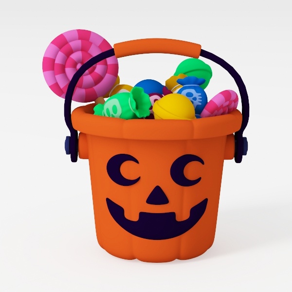 candy bucket ornament-Halloween