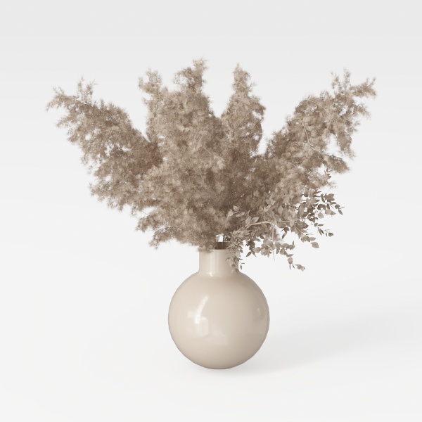 Lvases Snuggle Hollow Ceramic Vase Set of 2-Warm Beige