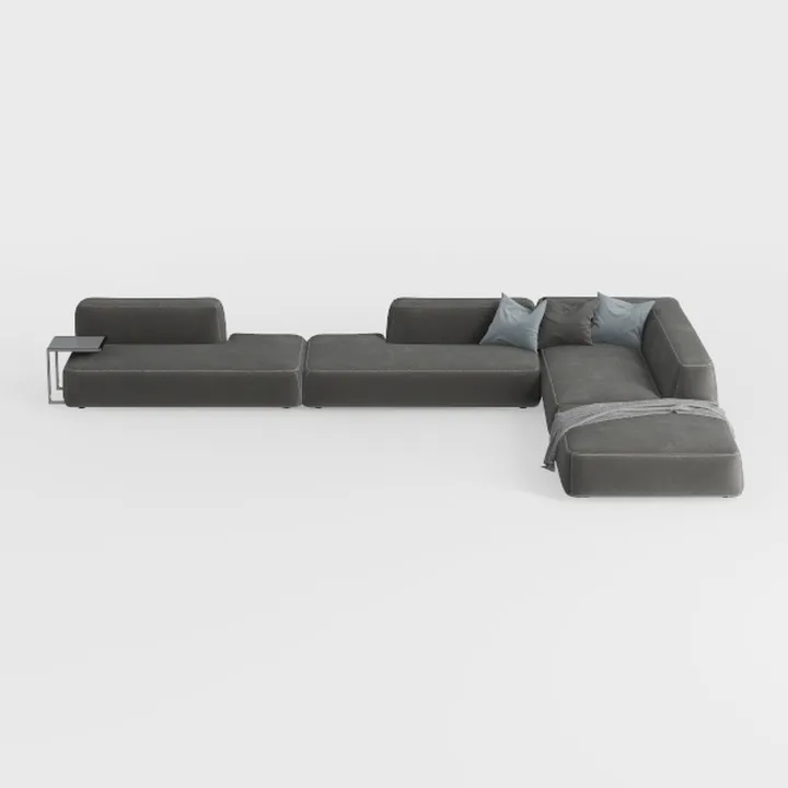 YI DANICA L-Shaped Sectional Couch – Modular with