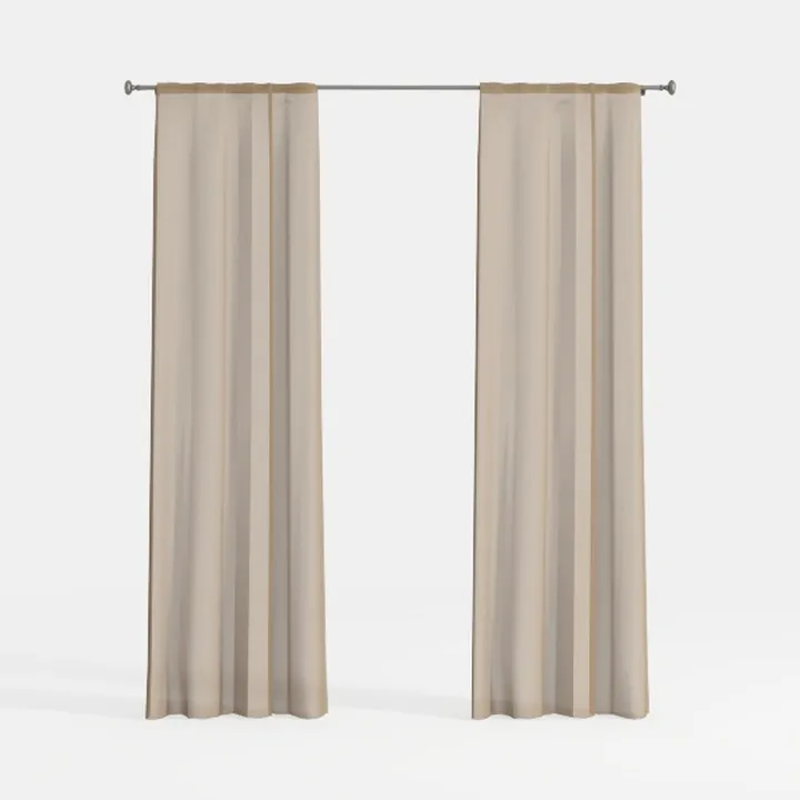 Room Divider Curtain Rod, No Drilling Adjustable
