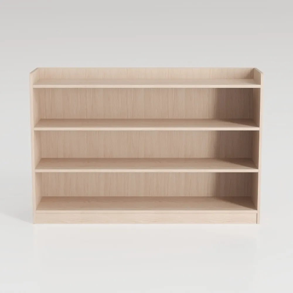 3-Shelf Adjustable Bookshelf, 36" H, Bookcase,