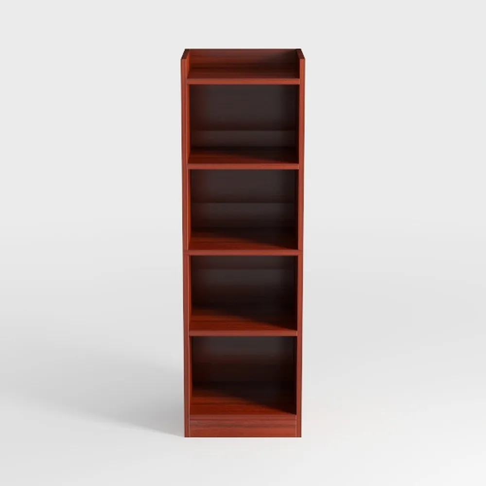 Orange Bathroom Cabinet with Glass Door,Narrow