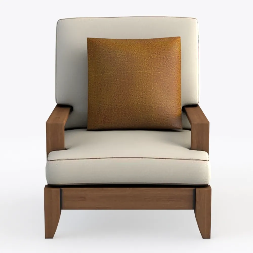 KOMFOTT Mid-Century Modern Accent Chair, Indoor Li