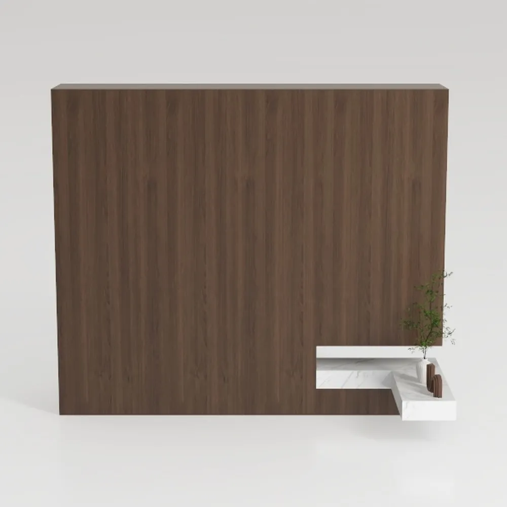 70in Tall Bookshelf 5 Tier Bookcase with Barn