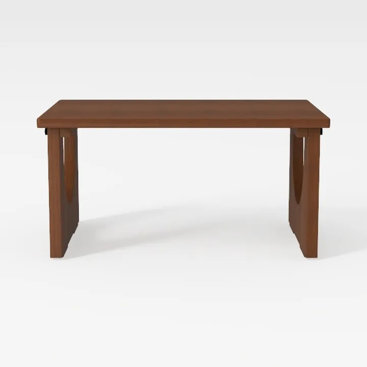 Dining Table 43.3"x19.7"x29.9" Solid Wood Acacia,K