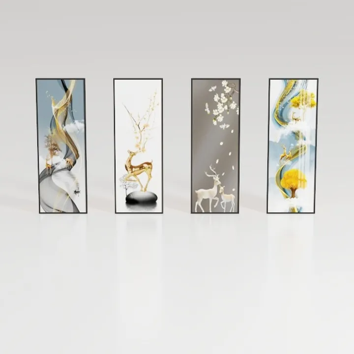 3pcs Sunflowers Floral Canvas Wall Art Colorful