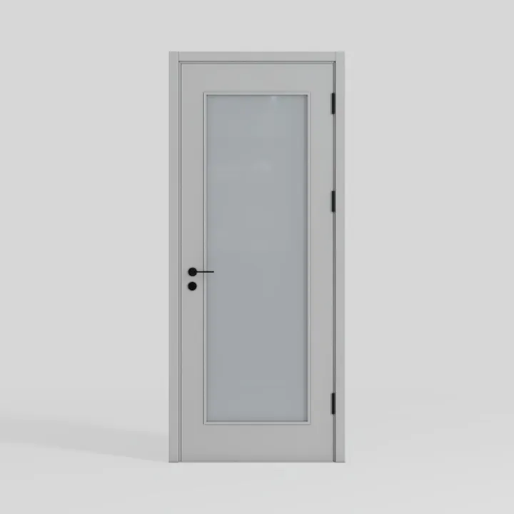 30" x 80" Interior Door Slab Only, 1-Lite Frosted 