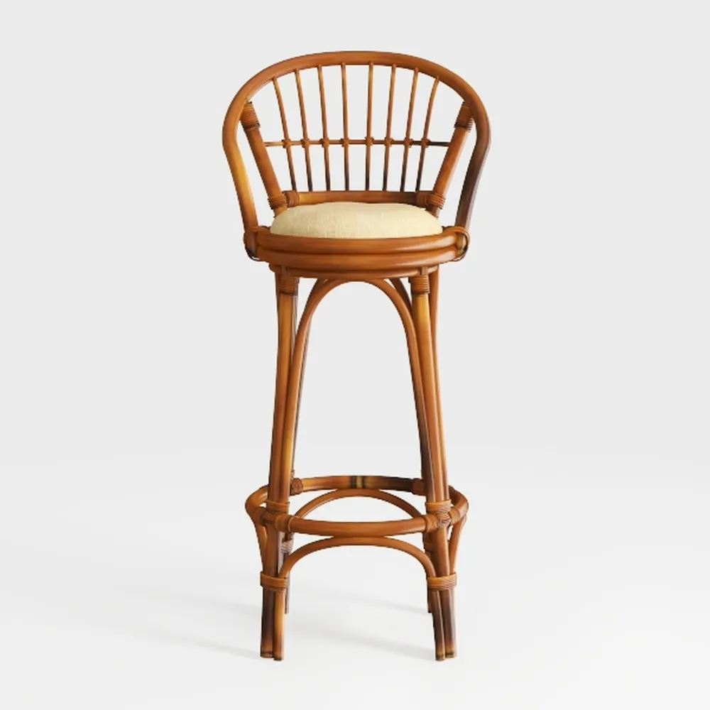 Hillsdale Fairfox Swivel Stool with Rectangular