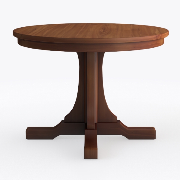 42 in. Round Cottage Oak Dining Table