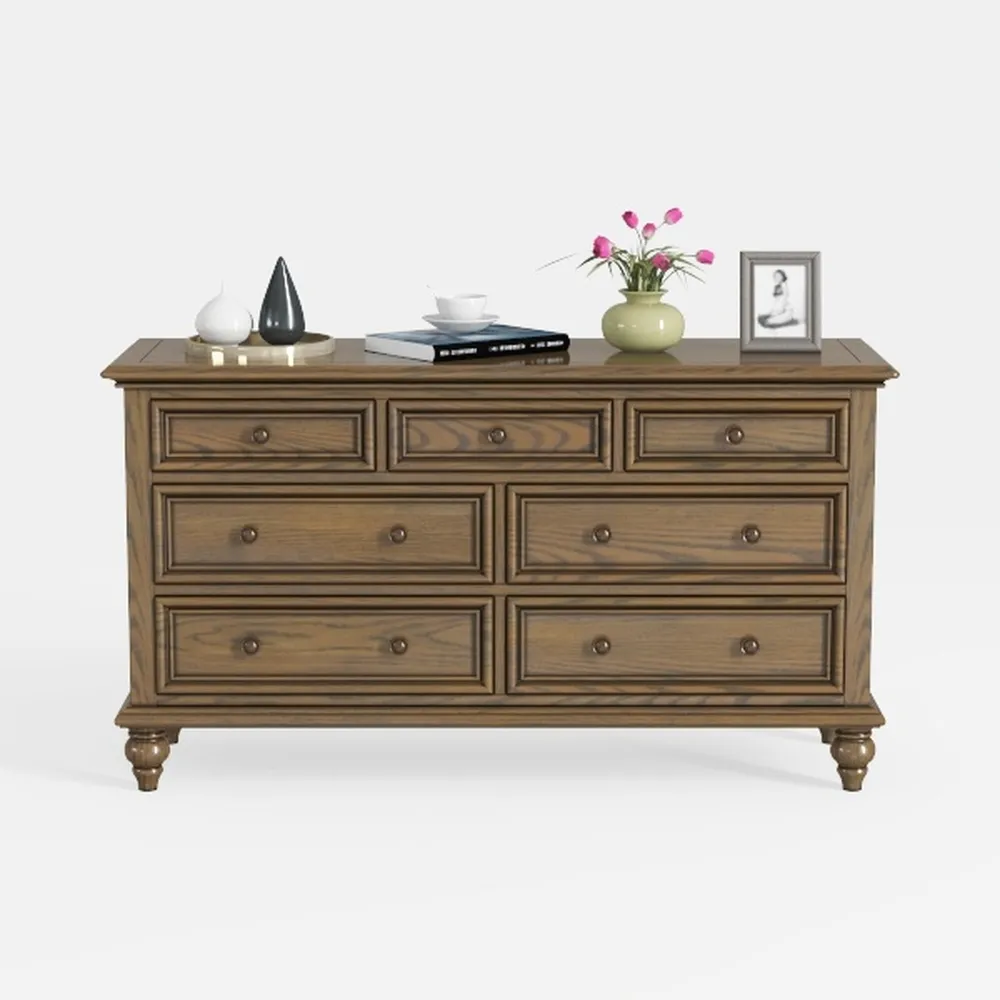HULALA HOME Transitional Solid Wood Sideboard with