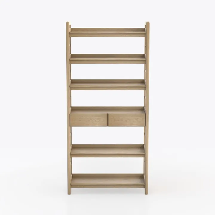 Modway Bixby Home Office Desk with Bookshelf in