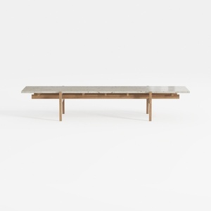 4 Piece Solid Acacia Wood Garden Sofa Set with Cus