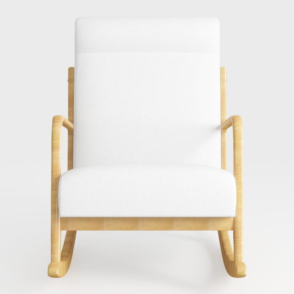 Ahomly Accent Chair Bedroom Chair with Lumbar