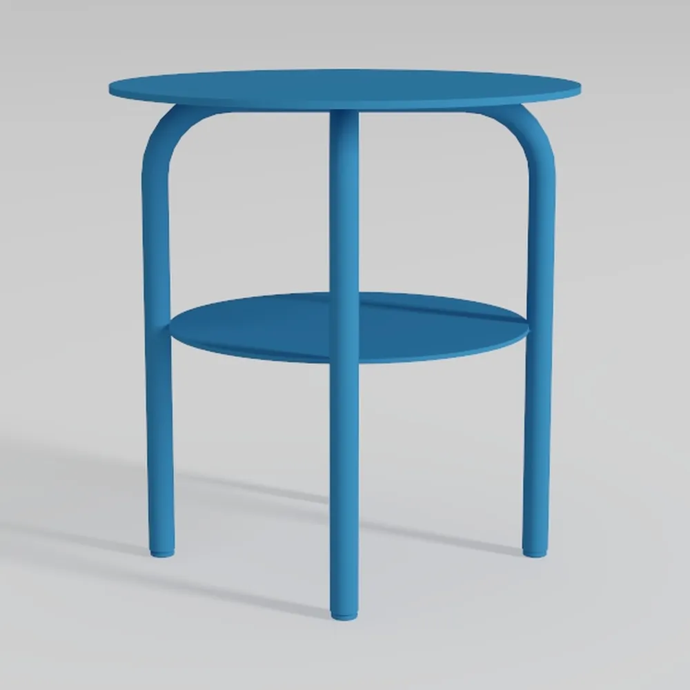 Morden 27.5'' Height Round Side Table Outdoor Bar