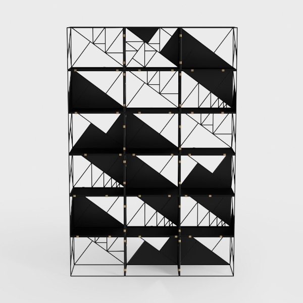 decoration cabinet_BLACK_53