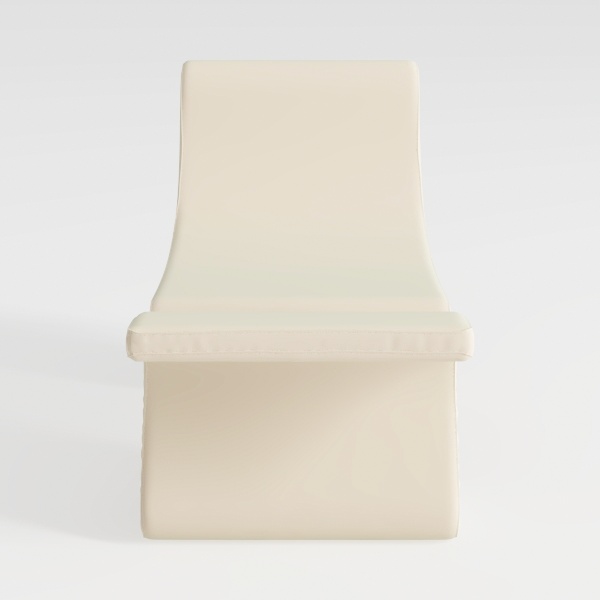 Upholstered Dining Chairs with Rolling Casters