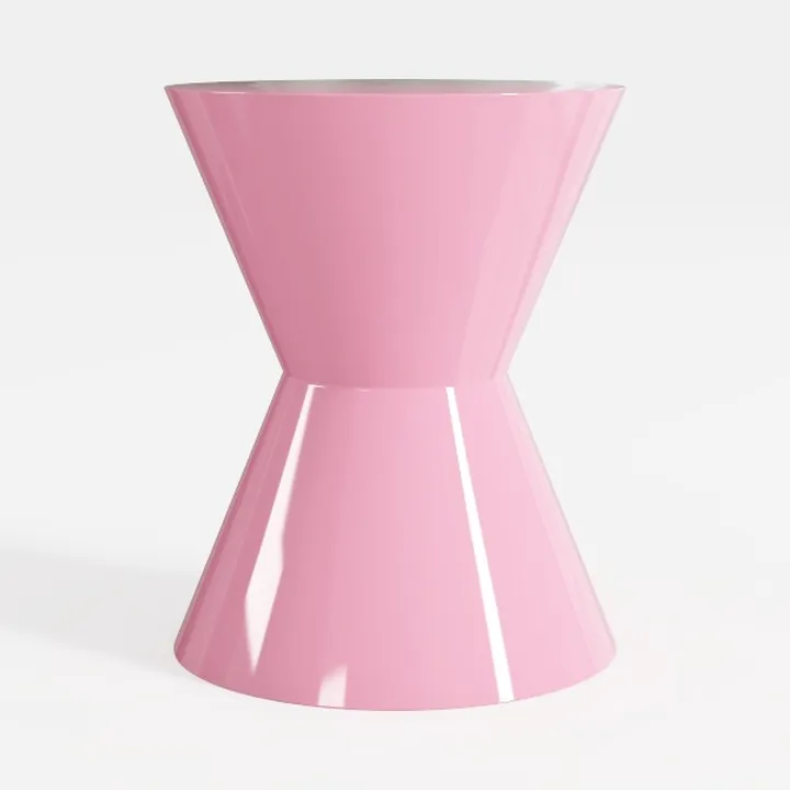 Wolkemer 4PCS 24x43 Inch Pink Round Cocktail