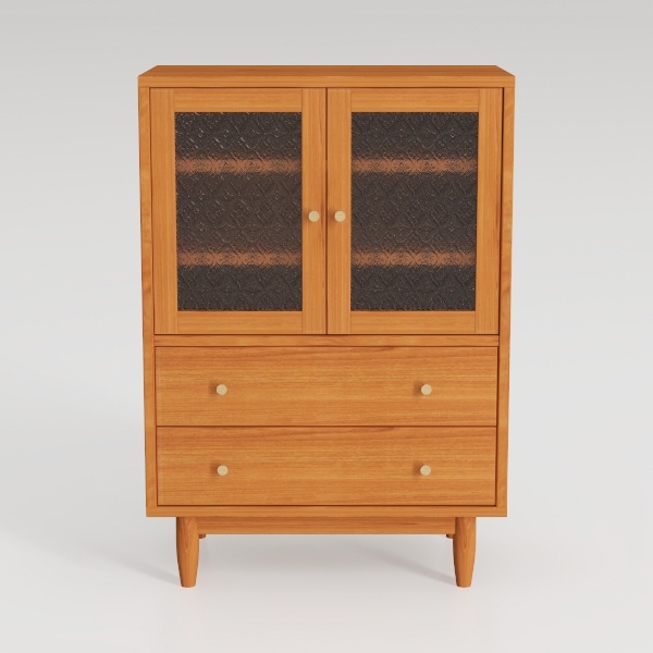 Buffet Sideboard Cabinet with Storage, Bamboo