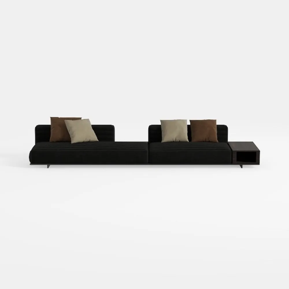 110” Cloud Sectional Couch, Modern Modular Section