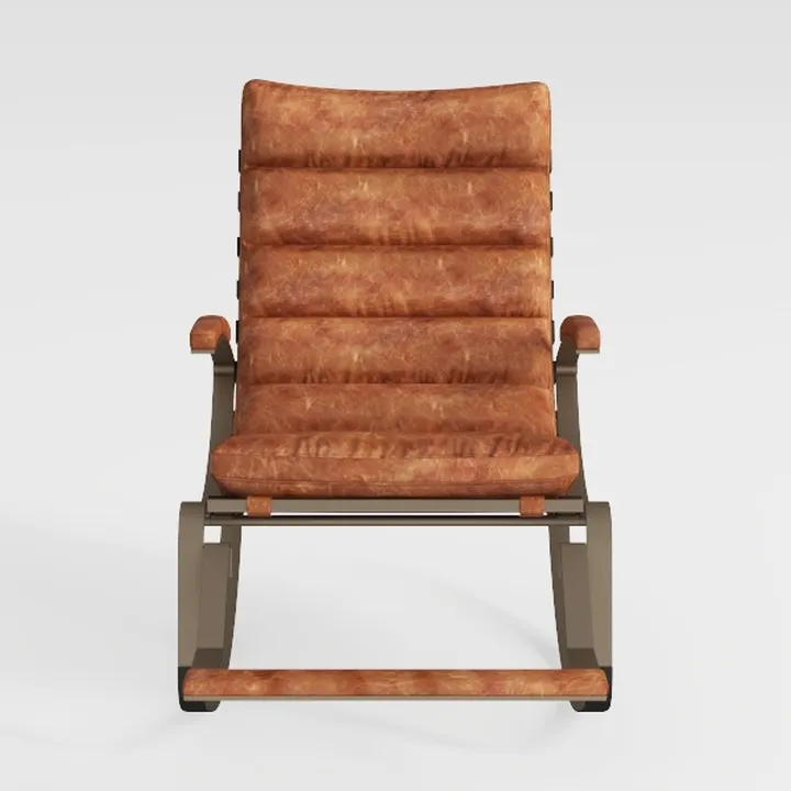 Swivel Accent Chair with Ottoman, Mid Century