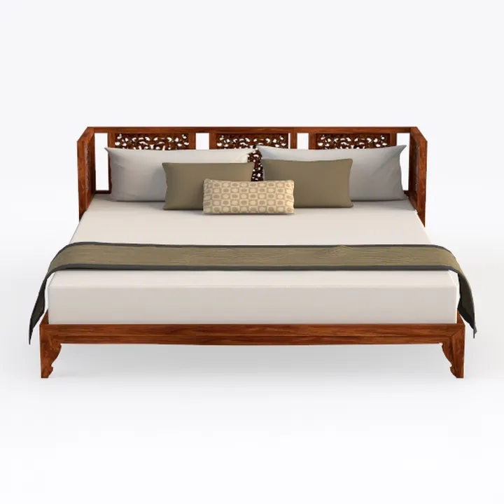 ChinaFurnitureOnline Elmwood Chinese Platform Bed,