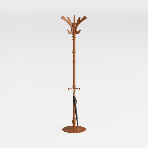 Wooden Coat Rack Freestanding, Vintage Coat Racks