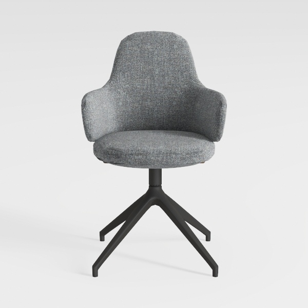 Home Office Chair, Modern Teddy Fabric Material