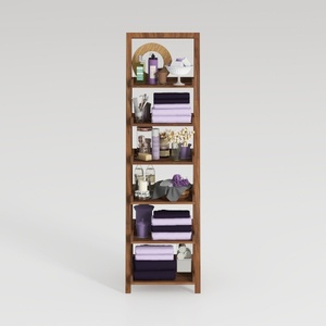 Casaottima 6-Tier Open Bookshelf and Bookcase,