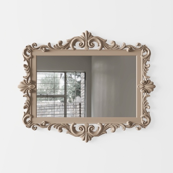 wall mirror-Retro Charm