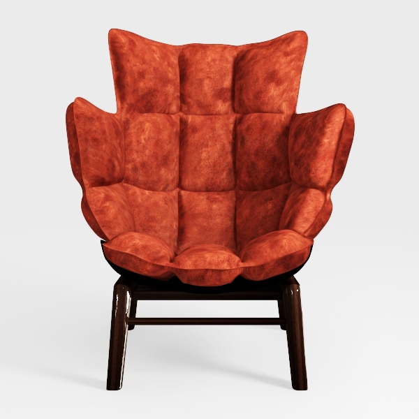 Lazy Chair with Folding Ottoman,Leisure Sofa